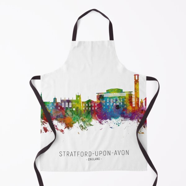 Item preview, Stratford-upon-Avon England Skyline designed and sold by ArtPrints.