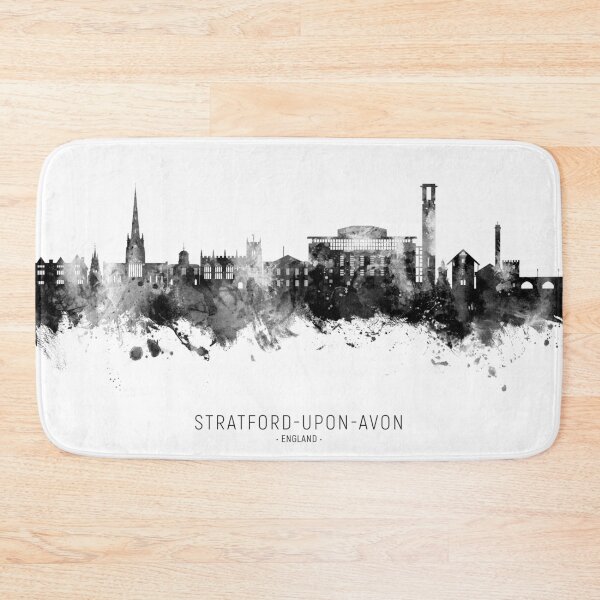 Item preview, Stratford-upon-Avon England Skyline designed and sold by ArtPrints.