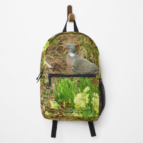 Item preview, The time of the cowslip primroses. Common wood pigeon designed and sold by Jouko Lehto Photography.