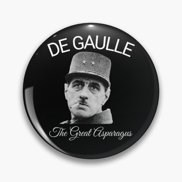 Item preview, The Great Asparagus Charles de Gaulle  designed and sold by The Junto Shop.