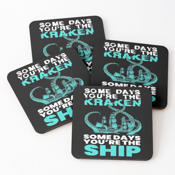 Item preview, Some Days You are The Kraken Pirates designed and sold by MooonTees.
