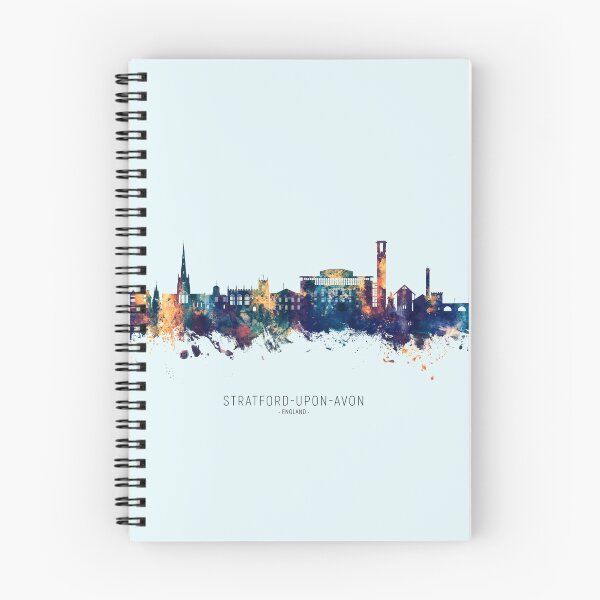 Item preview, Stratford-upon-Avon England Skyline designed and sold by ArtPrints.