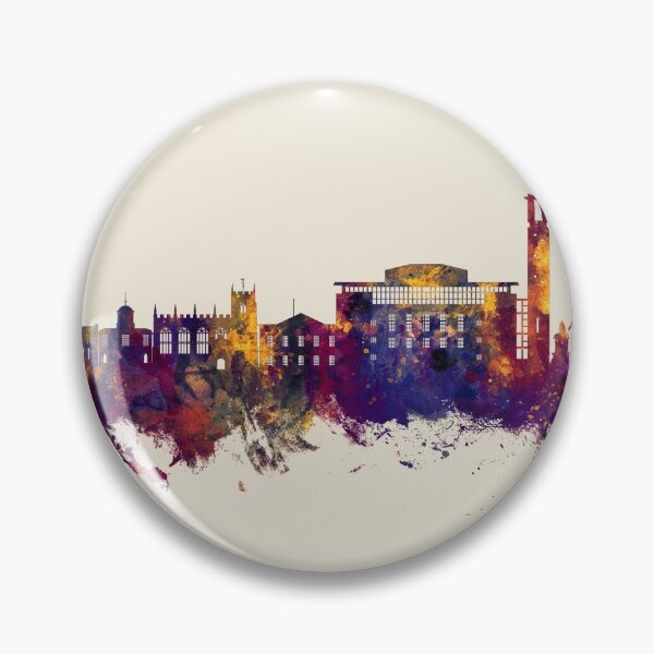 Item preview, Stratford-upon-Avon England Skyline designed and sold by ArtPrints.