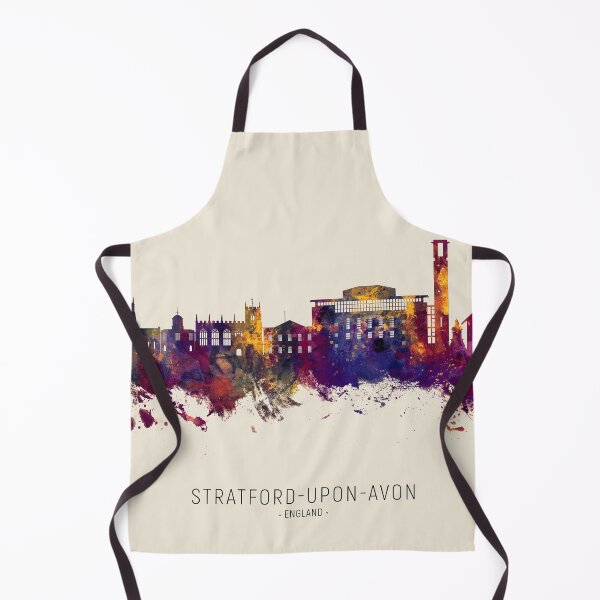 Item preview, Stratford-upon-Avon England Skyline designed and sold by ArtPrints.