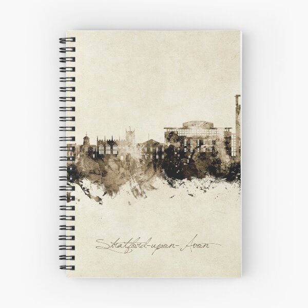 Item preview, Stratford-upon-Avon England Skyline designed and sold by ArtPrints.
