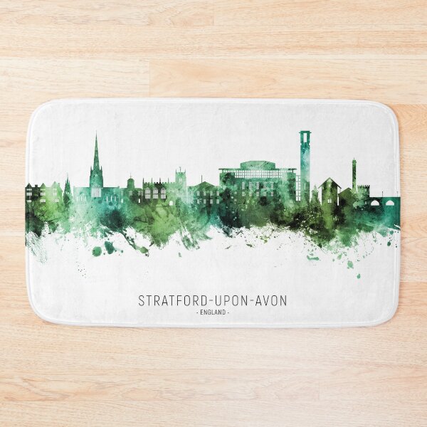 Item preview, Stratford-upon-Avon England Skyline designed and sold by ArtPrints.