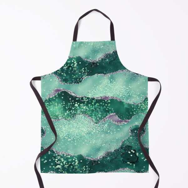 Item preview, Glitter green agate designed and sold by Dolyaz.