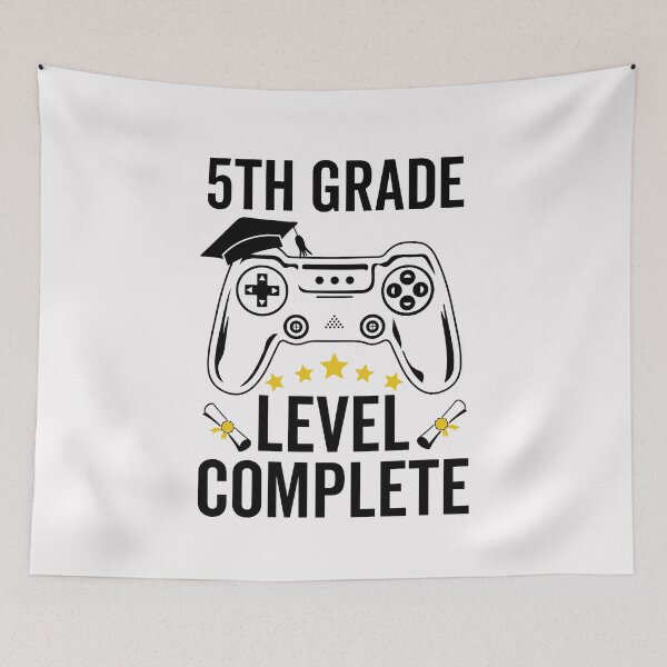 Item preview, 5th Grade Level Complete Gamer Graduation Class of 2021 Fifth Grade designed and sold by clothesy7.