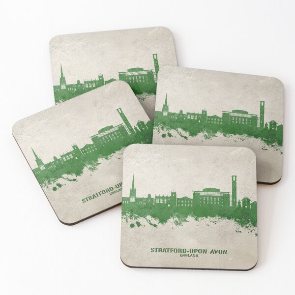 Item preview, Stratford-upon-Avon England Skyline designed and sold by ArtPrints.