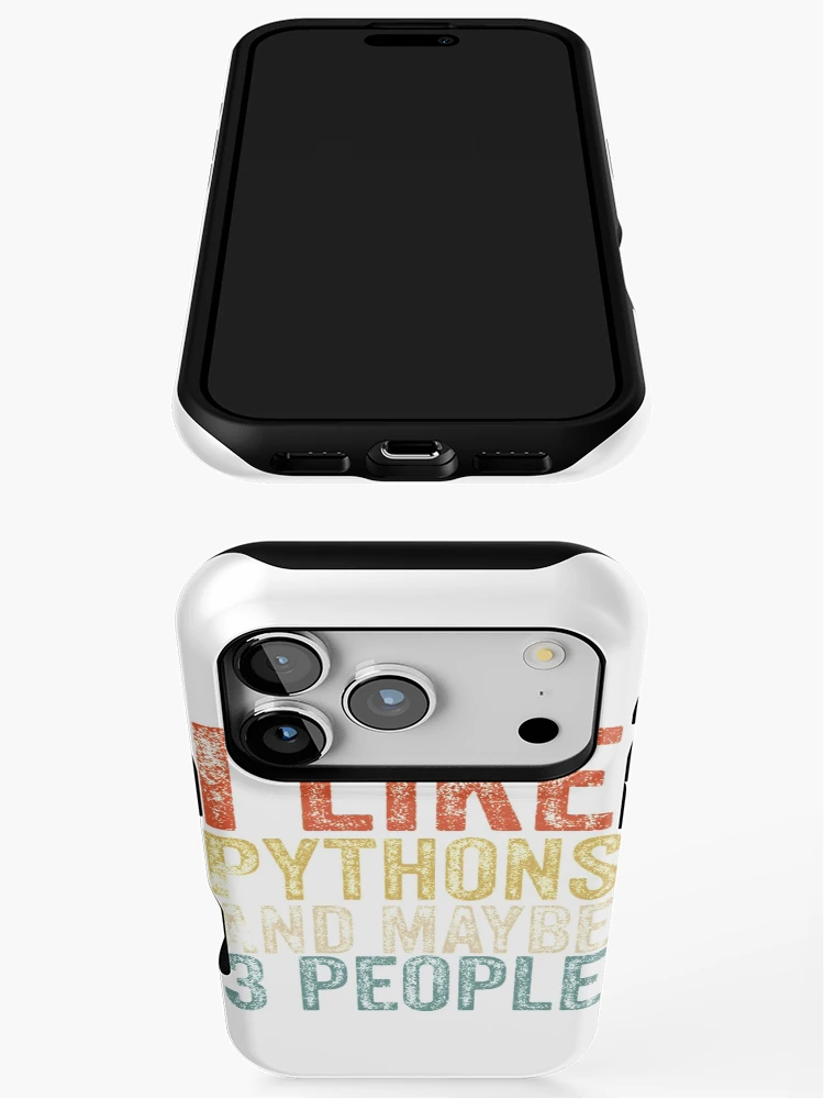 Thumbnail 3 of 4, iPhone Case, Python Tshirt python |Gift shirt python designed and sold by ellagnonmay.