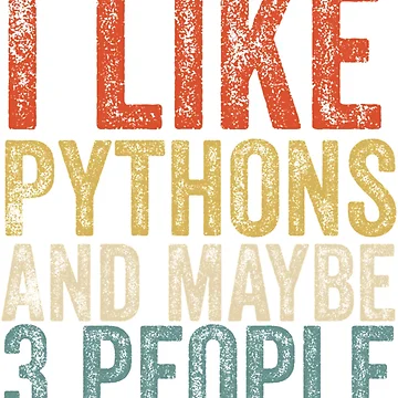 Artwork thumbnail, Python Tshirt python |Gift shirt python by ellagnonmay