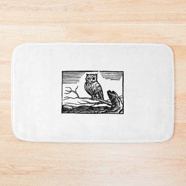 Item preview, Antique Owl Woodcut Athena's Owl designed and sold by Pixelchicken.