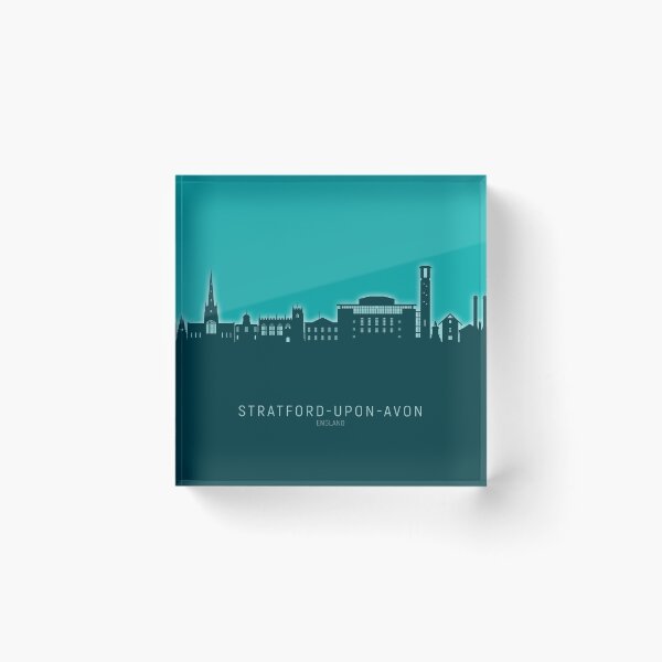 Item preview, Stratford-upon-Avon England Skyline designed and sold by ArtPrints.