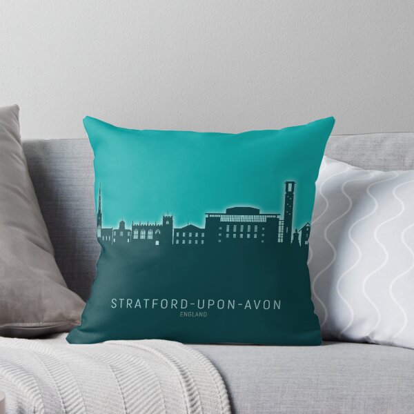 Item preview, Stratford-upon-Avon England Skyline designed and sold by ArtPrints.
