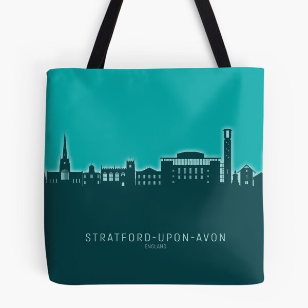 Item preview, Stratford-upon-Avon England Skyline designed and sold by ArtPrints.