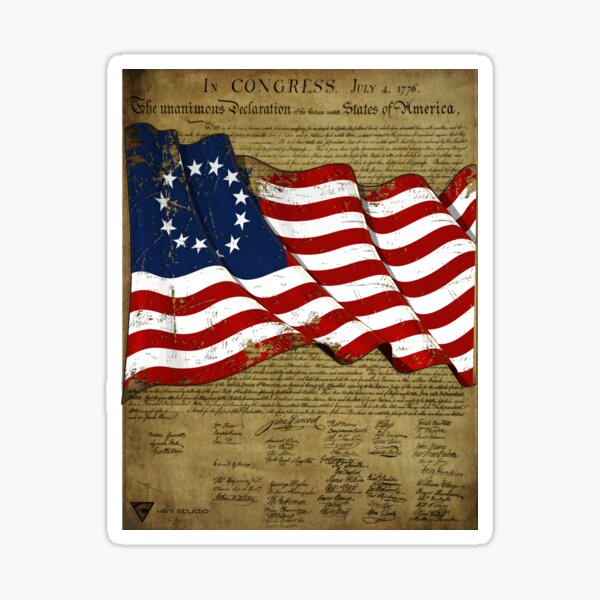 Betsy Ross Sticker