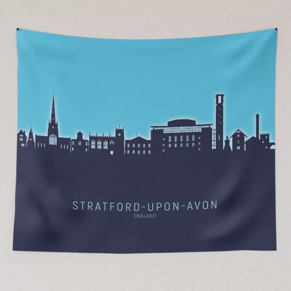 Item preview, Stratford-upon-Avon England Skyline designed and sold by ArtPrints.