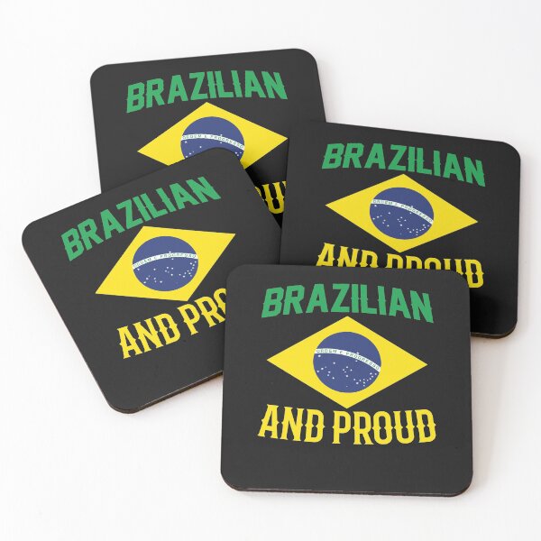 Item preview, Flag of Brazil - Brazilian and Proud designed and sold by obedtheartist.