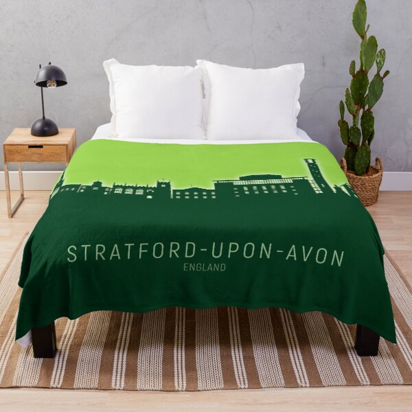 Item preview, Stratford-upon-Avon England Skyline designed and sold by ArtPrints.