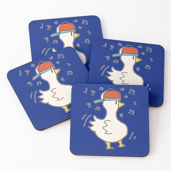 Item preview,  Shuba Dancing Duck Meme Funny Cute Duck Wearing Hat designed and sold by DanVsPOD.
