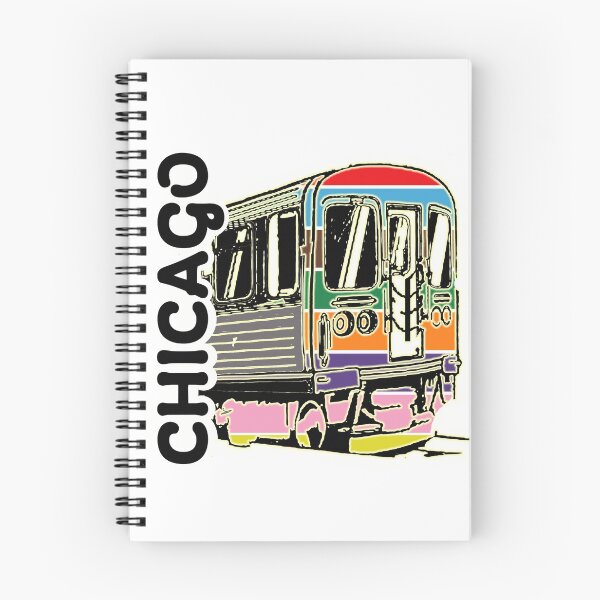 Item preview, Chicago, getting around is easy... follow the el line!  Chicago El Color Line designed and sold by wawink.