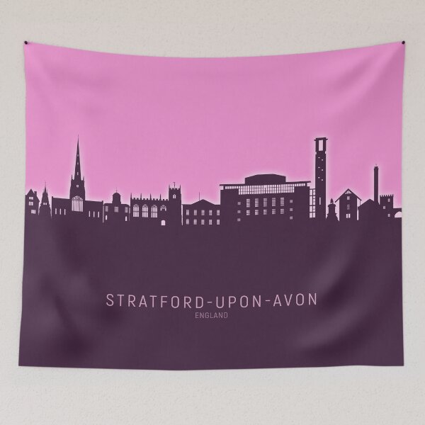 Item preview, Stratford-upon-Avon England Skyline designed and sold by ArtPrints.
