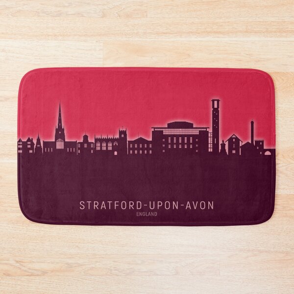 Item preview, Stratford-upon-Avon England Skyline designed and sold by ArtPrints.