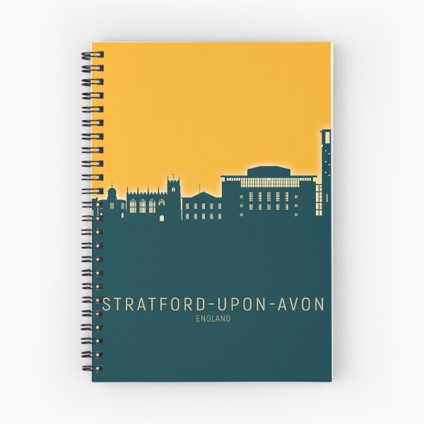 Item preview, Stratford-upon-Avon England Skyline designed and sold by ArtPrints.
