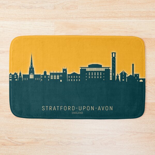 Item preview, Stratford-upon-Avon England Skyline designed and sold by ArtPrints.