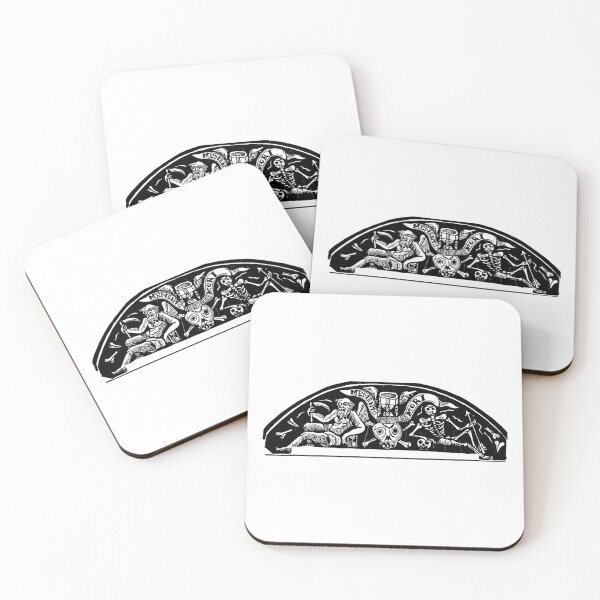 Item preview, Broadside Ballad Woodcut Memento Mori designed and sold by Pixelchicken.