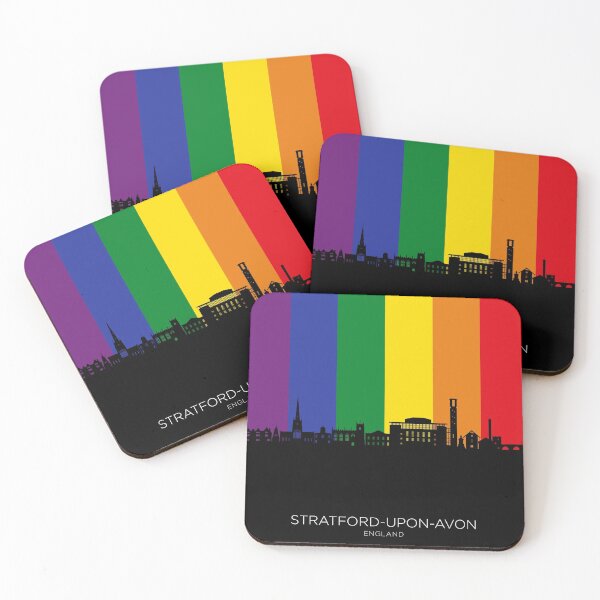 Item preview, Stratford-upon-Avon England Skyline designed and sold by ArtPrints.