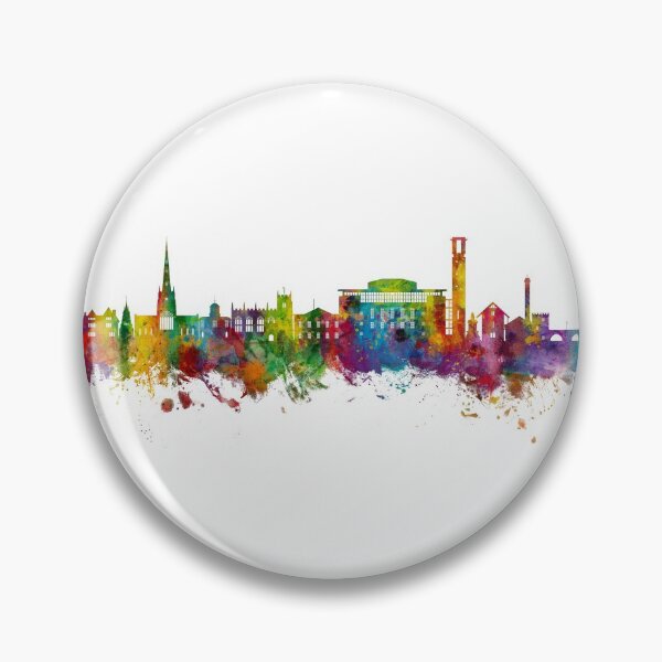 Item preview, Stratford-upon-Avon England Skyline designed and sold by ArtPrints.
