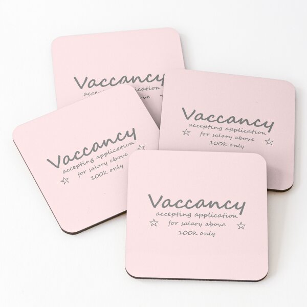 Item preview, Vaccancy for single ladies T-shirt design designed and sold by MissDewi.