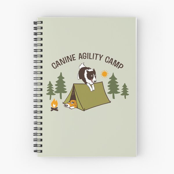 Item preview, Canine Agility Camp | Border Collie Dog Agility designed and sold by Jenn Inashvili.