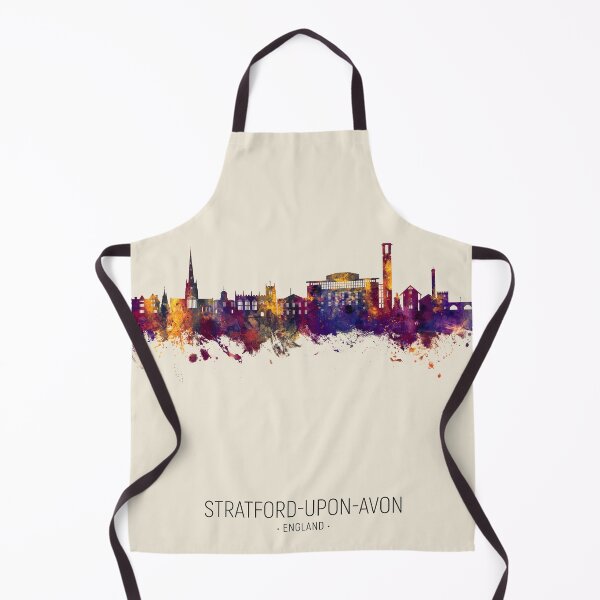 Item preview, Stratford-upon-Avon England Skyline designed and sold by ArtPrints.