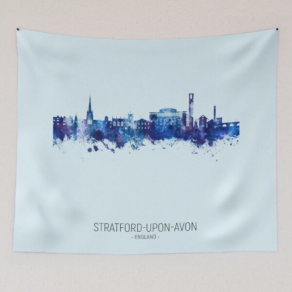 Item preview, Stratford-upon-Avon England Skyline designed and sold by ArtPrints.