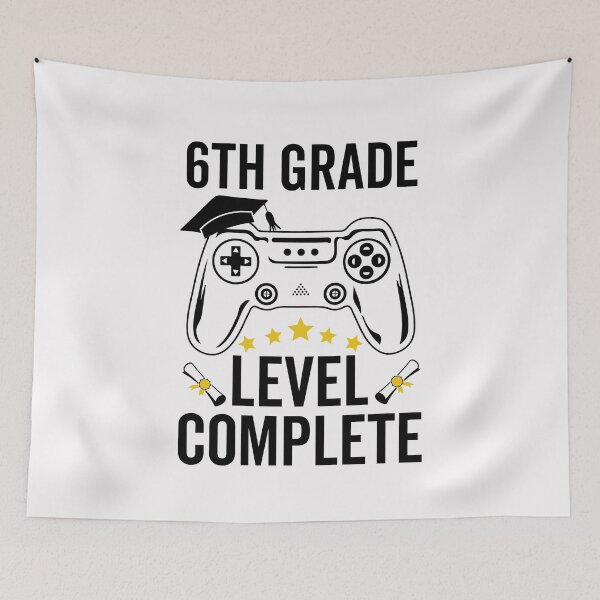 Item preview, 6th Grade Level Complete Gamer Graduation Class of 2021 Sixth Grade designed and sold by clothesy7.