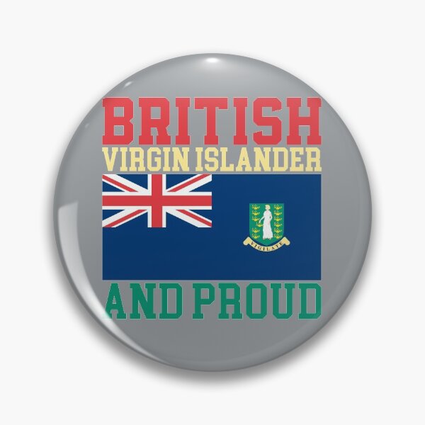 Item preview, BVIslander and Proud -Flag of the British Virgin Islands designed and sold by obedtheartist.
