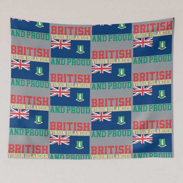 Item preview, BVIslander and Proud -Flag of the British Virgin Islands designed and sold by obedtheartist.