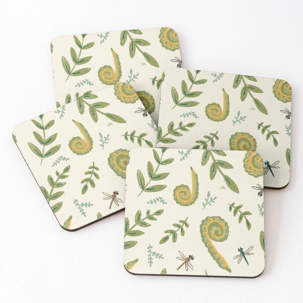 Item preview, Ferns and Dragonflies designed and sold by thesweetestfern.