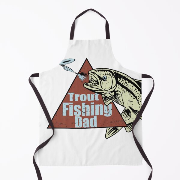 Item preview, fishing - dad - funny - fisherman freshwater - saltwater - trout fishing dad- brown trout -rainbow trout - brook trout designed and sold by Charlieholder7.