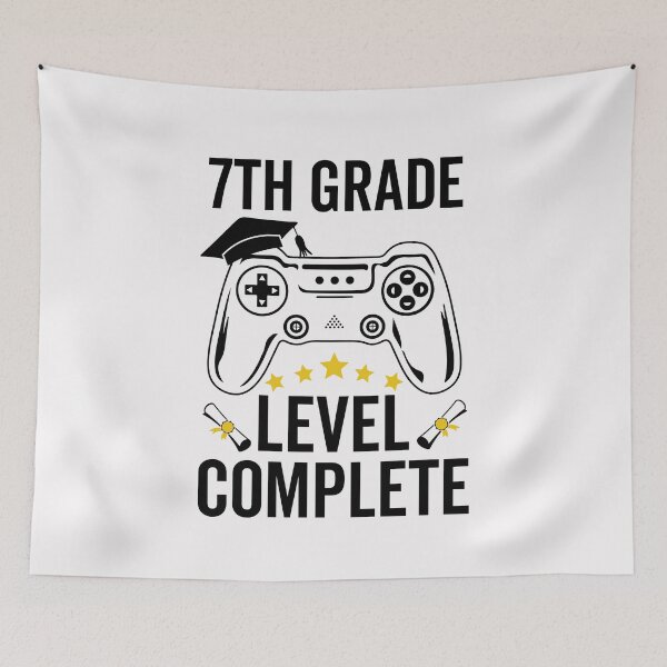 Item preview, 7th Grade Level Complete Gamer Graduation Class of 2021 Seventh Grade designed and sold by clothesy7.