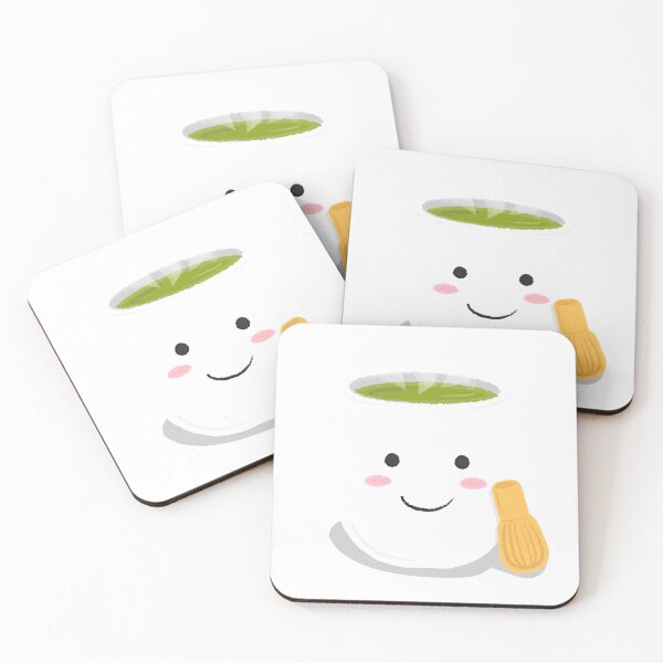 Item preview, Green tea in a white glass designed and sold by Nareerat88.