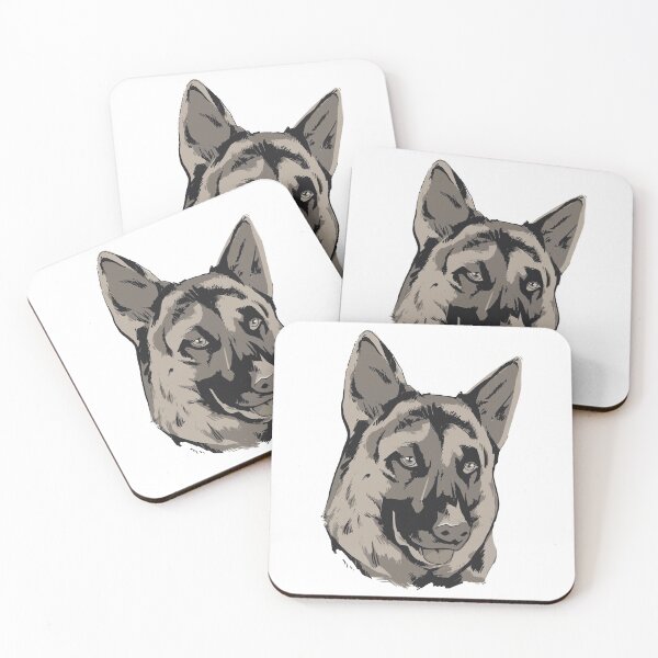 Item preview, A German Shepherd Head Sketch. designed and sold by ajtechdesigns.