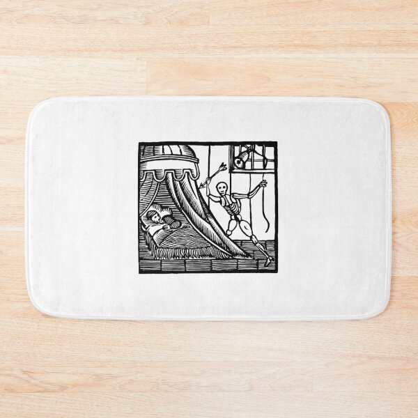 Item preview, Antique Woodcut Death and Sleep designed and sold by Pixelchicken.