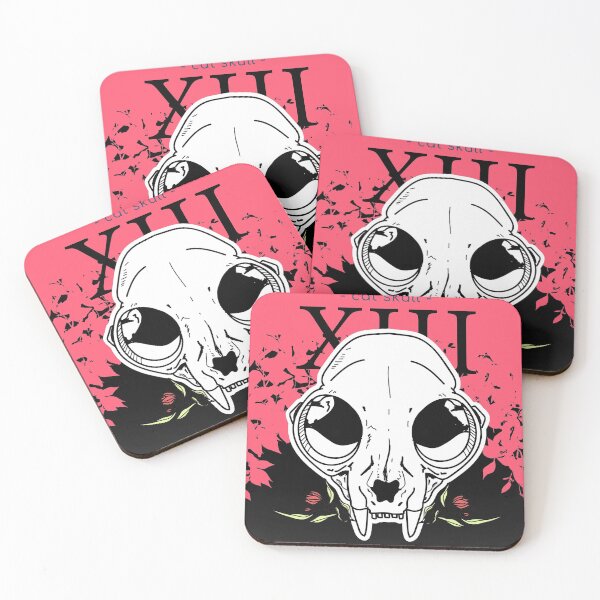 Item preview, Cat Skull XIII designed and sold by VicOriginal.