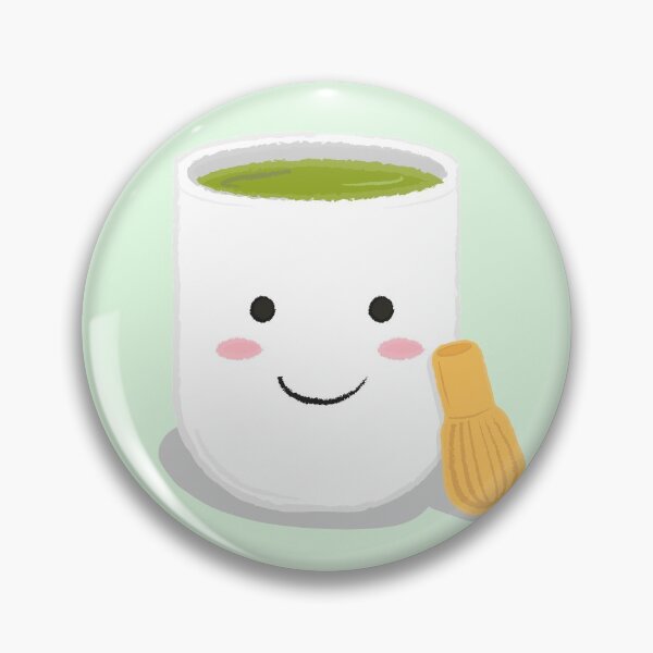 Item preview, Green tea in a white glass designed and sold by Nareerat88.