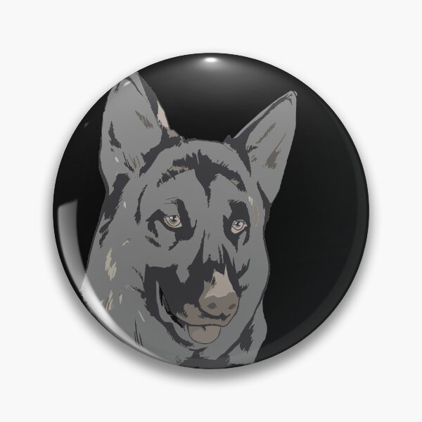 Item preview, A German Shepherd Head Sketch transparent designed and sold by ajtechdesigns.
