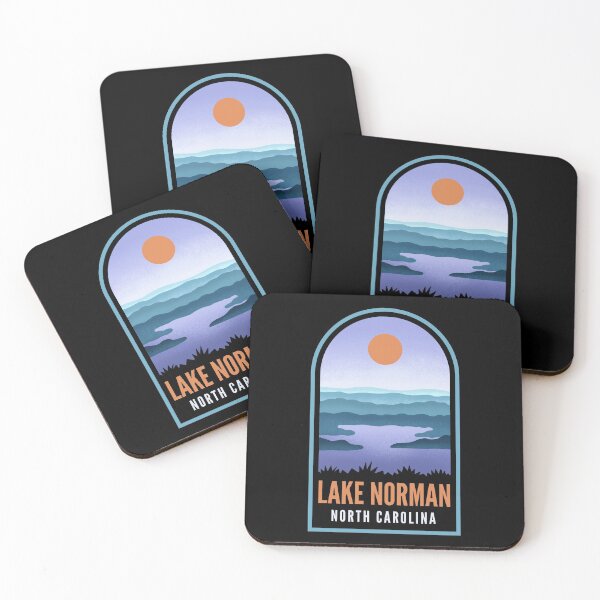 Item preview, Lake Norman Retro Landscape designed and sold by HalpinDesign.