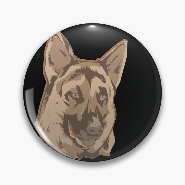 Item preview, A German Shepherd Head Sketch. designed and sold by ajtechdesigns.